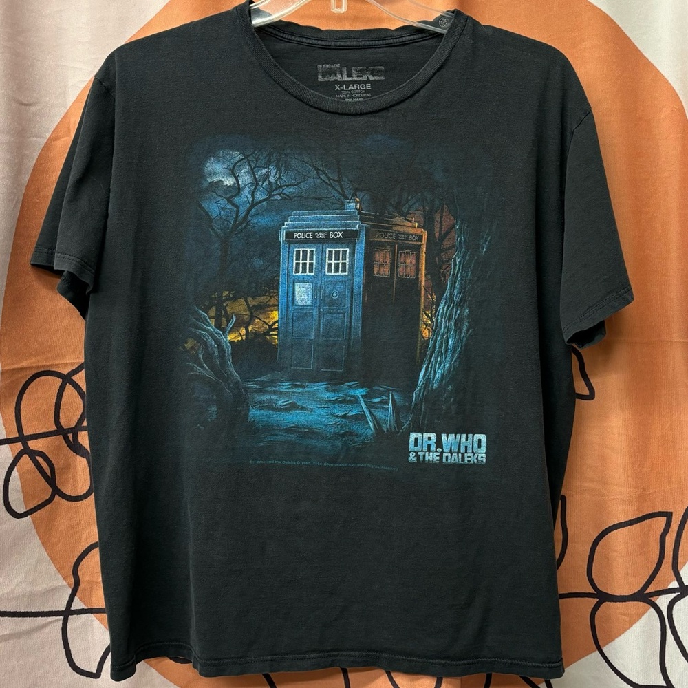 Dr. Who and the Daleks tee, XL
